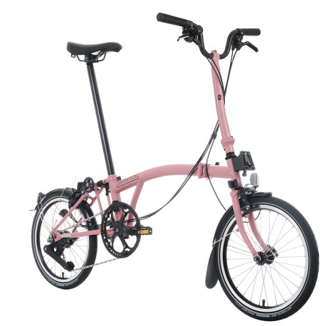 Vélo pliant Brompton C Line - 12 vitesses - Guidon H