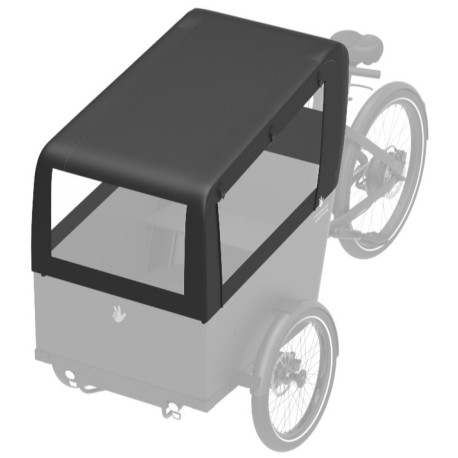 Tente de pluie Triobike pour vélo cargo Hafnia